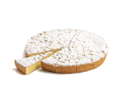 Torta della nonna σε φέτες